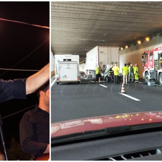 Tragico incidente questa mattina sulla A10: morto Valerio Abbo, musicista dianese di 46 anni