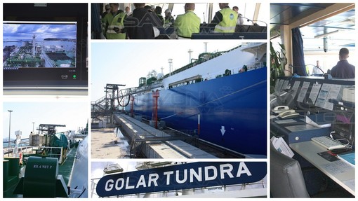 Viaggio dentro il rigassificatore Golar Tundra a Piombino. Snam: &quot;Non ci sono rischi, né fonti di inquinamento che non possiamo gestire&quot; (Foto e Video)