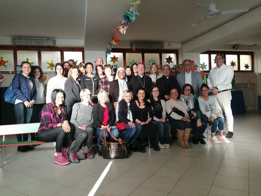 Ospedaletti: grande partecipazione alla Visita Pastorale del Vescovo della Diocesi Mons. Suetta (Foto)