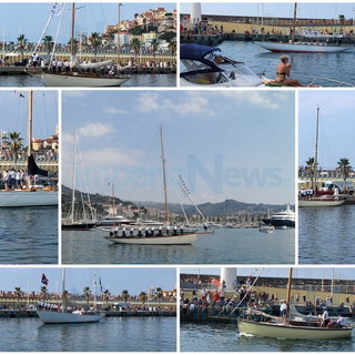 Imperia: le 'Signore del Mare' stamattina in parata, oggi pomeriggio la conclusione delle 'Vele d'Epoca' (Foto)