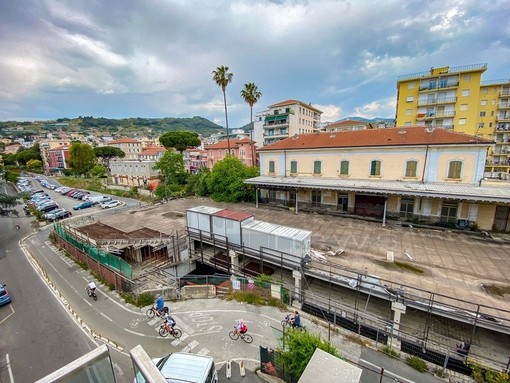 Taggia, approvata perizia di variante per il parcheggio interrato dell'ex stazione: ok all'incremento di spesa di 110mila euro