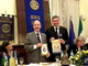 Il governatore del Rotary per Piemonte, Liguria e Val d'Aosta in visita ieri ad Imperia