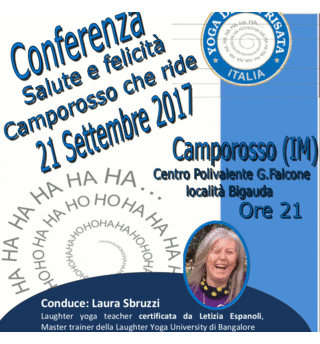 Anche Camporosso diventa ‘Comune che ride’: giovedì la conferenza di presentazione ‘Salute e felicità’