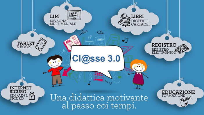 Sanremo: iscrizioni del prossimo anno scolastico, alla 'Pascoli' l'offerta formativa 'Cl@ssi 3.0'