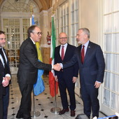 Sanremo: visita dell'Ambasciatore svedese in Comune, firmato con la Fondazione l'accordo per i fiori al Premio Nobel (Foto e Video)