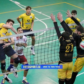 Volley: serie C maschile, sconfitta in trasferta per il Grafiche Amadeo di Sanremo