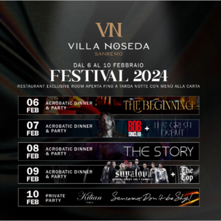 &quot;Il Festival a Villa Noseda: Una Settimana di Dinner Show e Party imperdibili con special guest Bob Sinclar e Joe T Vannelli&quot;