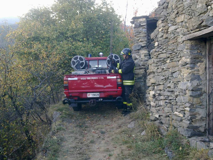 Triora: incendio sotto controllo nella zona di Realdo, a breve parte la bonifica