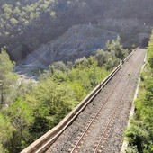 Frana in Francia sulla linea ferroviaria Ventimiglia-Cuneo: circolazione dei treni sospesa