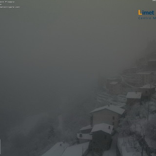 Monesi innevata questa mattina