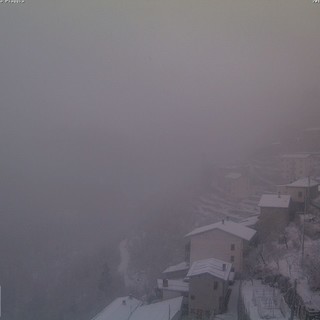 La prima neve dalla Web Cam di Piaggia