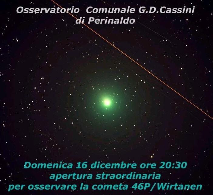 Perinaldo: domenica prossima apertura straordinaria dell'osservatorio comunale 'G.D. Cassini'