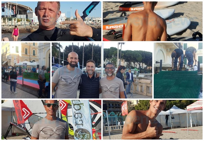 Diano Marina: grande successo per la prima giornata di 'WindFestival', gli organizzatori smorzano le polemiche con la Cri (Foto e Video)