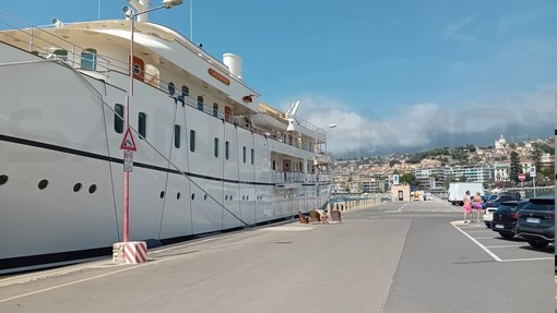 Sanremo: ha attraccato a Portosole lo yacht di lusso 'Sherakhan', 70 metri con 26 ospiti