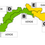Allerta gialla dell’ARPAL sui bacini medi del levante ligure, risparmiata la nostra provincia