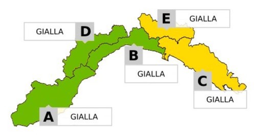 Maltempo: allerta gialla idrologica sul Levante della Liguria, risparmiata la nostra provincia