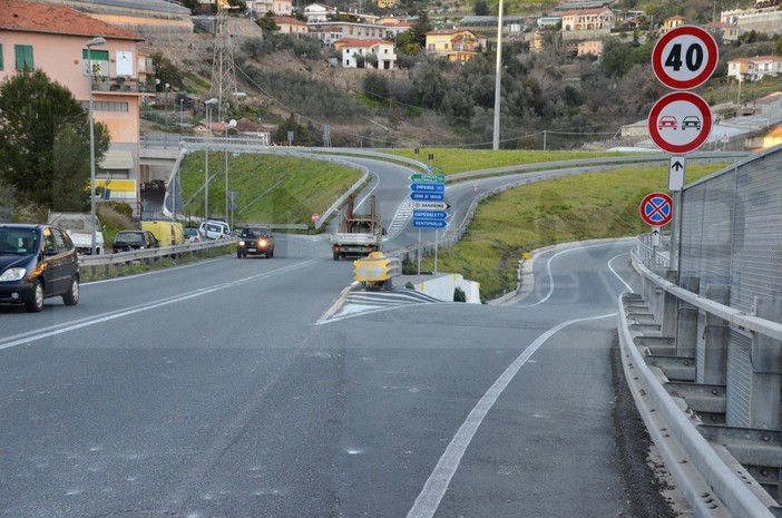 Riaperta ieri sera alle ore 21.00 l'Aurelia Bis nel tratto Arma – Valle Armea chiusa per lavori di ripristino