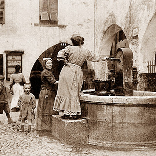 Quando il centro della vita a Sanremo erano le fontane