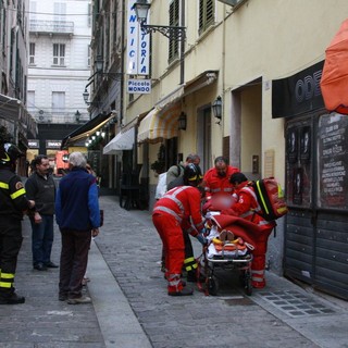 Sanremo: soccorsi di ieri mattina in via Piave, le puntualizzazioni della figlia dell'86enne