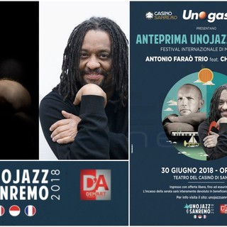 UnoJazz Sanremo 2018: attesa per l’anteprima di sabato al Teatro del Casinò con Antonio Faraò Trio (feat. Chico Freeman)