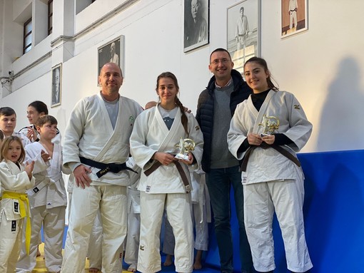 Bordighera: scambio di auguri tra Yoshin Ryu Judo e Assessore allo Sport Stefano Gnutti
