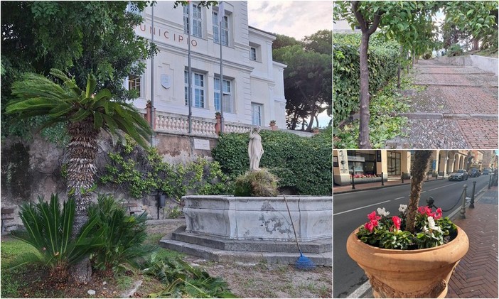 Bordighera, aree verdi: al via il nuovo servizio di manutenzione (Foto)