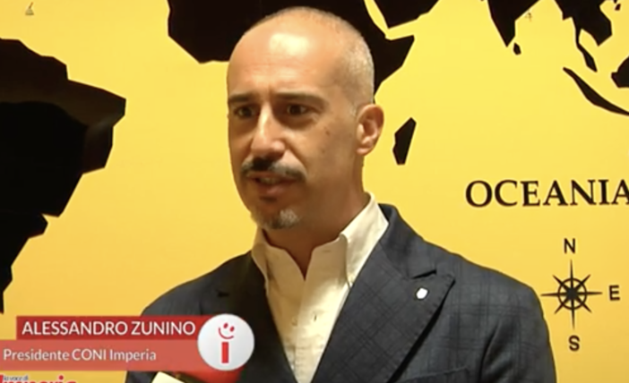 A Imperia una giornata all’insegna dello sport sotto l'egida del Coni, videointervista ad Alessandro Zunino