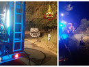 Camporosso, auto parcheggiata prende fuoco in Strada degli Olandesi (foto)