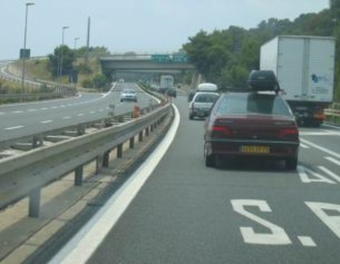 Le previsioni del traffico per il prossimo weekend sull'Autostrada dei Fiori