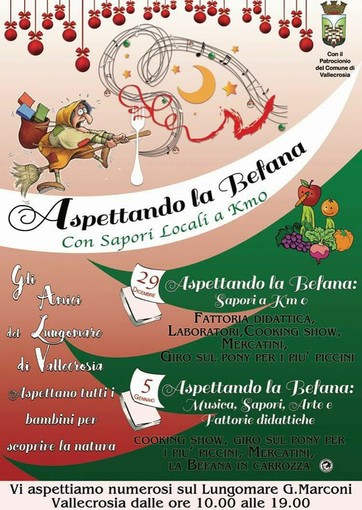 Vallecrosia: “Aspettando la Befana” con l'Associazione “Gli Amici del Lungomare” il 29 dicembre dalle 10 alle 19