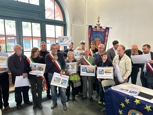 Ventimiglia: l'Assessore Calimera al Premio Ferroviario Europeo EUROFERR (Foto)