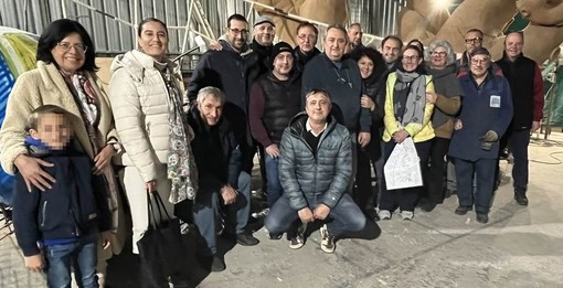 Camporosso partecipa a Sanremo in Fiore 2024, Gibelli: &quot;Soddisfatti del lavoro della compagnia carrista I Ruvinai&quot;