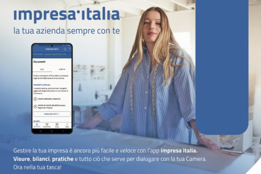 La tua azienda sempre a portata di click  con l’app Impresa Italia delle Camere di commercio