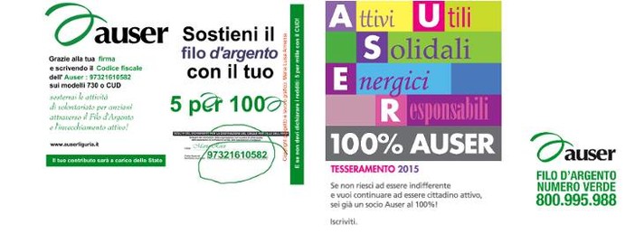 Imperia: martedì 12 alla Auser Filo d'Argento appuntamento con il carnevale e la lotteria