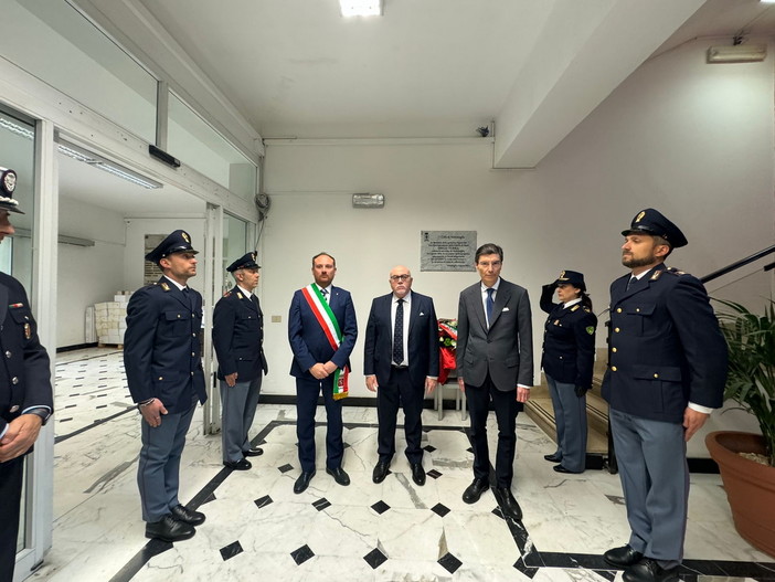 Ventimiglia: nel 172° Anniversario della fondazione della Polizia di Stato, ricordato il Vice Sovrintendente Diego Turra