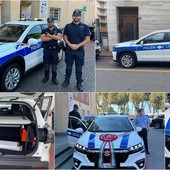 Ventimiglia investe sulla sicurezza, nuova autovettura per la polizia locale (Foto)