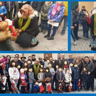 Imperia: circa 40 bambini in compagnia della Befana presso la sede dei Carabinieri di Viale Matteotti