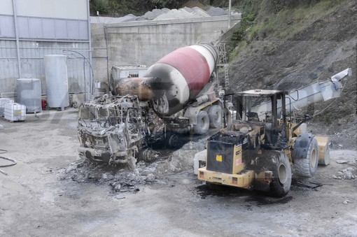 Chiusanico: proseguono le indagini dei Carabinieri sull'incendio nel cantiere di Cà degli Ormei