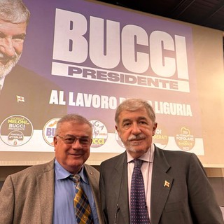 Bucci e Alberti al lavoro per la Liguria