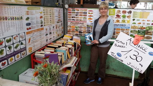 Sanremo: il bookcrossing al Mercato Annonario di piazza Eroi? Da oggi è una realtà