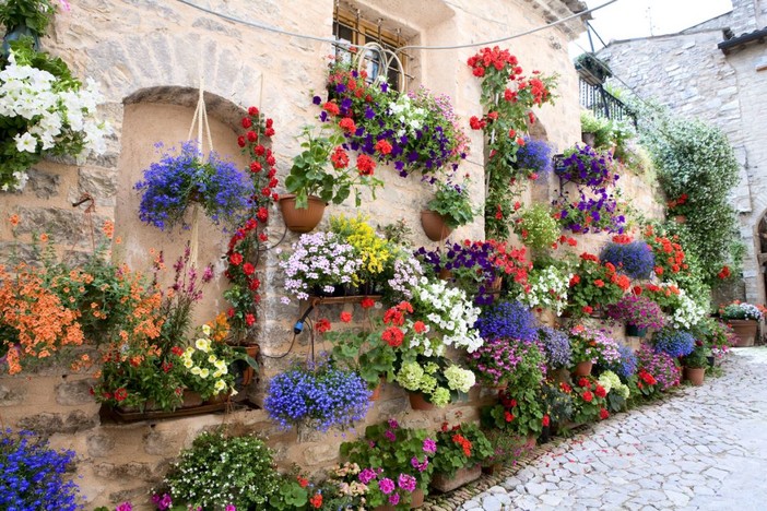 ‘Borghi in fiore’: le creazioni abbelliranno le piazze di 8 comuni liguri durante le festività pasquali