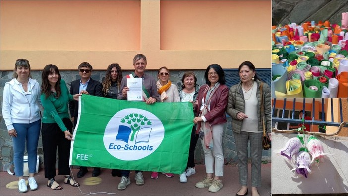 Eco-Schools, Bandiera Verde alla scuola primaria di Camporosso Capoluogo (Foto)