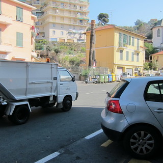 Sanremo: Piazzale del Borgo, finiti i lavori per ovviare agli inconvenienti in caso di maltempo