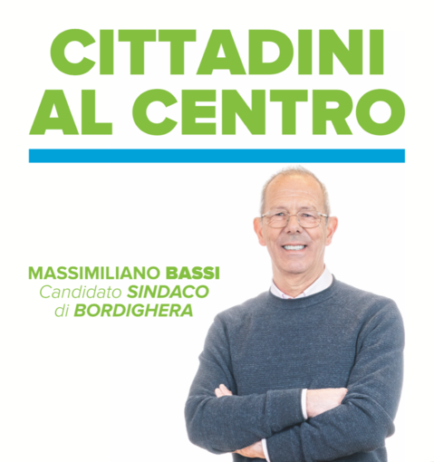 Elezioni Bordighera: domenica prossima, Massimiliano Bassi presenta la sua squadra al pubblico