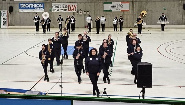 Successo per la Banda Musicale ‘Città di Ventimiglia’ al 'Color Guard and Percussion Day' di Gerenzano