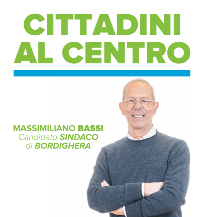 Elezioni Bordighera: domenica prossima, Massimiliano Bassi presenta la sua squadra al pubblico