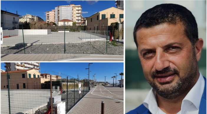 Vallecrosia: aperto il bando per la costruzione e la gestione di un'area verde con chiosco sul lungomare Marconi