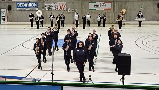 Successo per la Banda Musicale ‘Città di Ventimiglia’ al 'Color Guard and Percussion Day' di Gerenzano