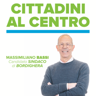 Elezioni Bordighera: domenica prossima, Massimiliano Bassi presenta la sua squadra al pubblico