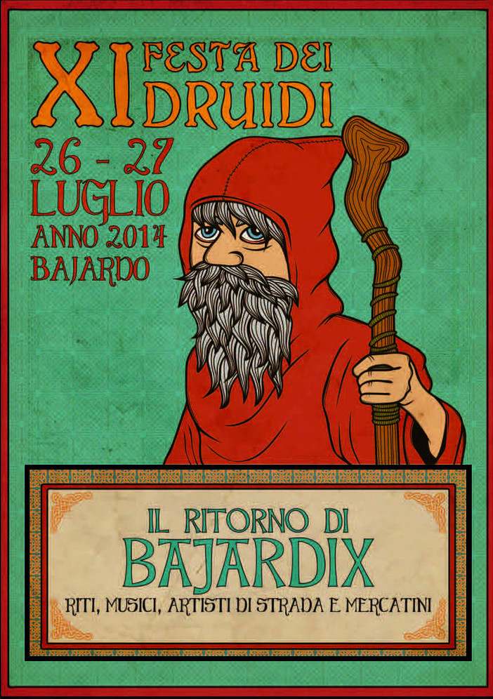 Il ritorno di 'Bajardix' alla Festa dei Druidi 2014: oggi e domanii a Bajardo torna la festa del mondo celtico